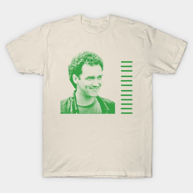 greensolid style norm mcdonals T-Shirt by Loreatees